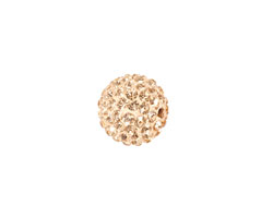 Silk Pave Round 12mm