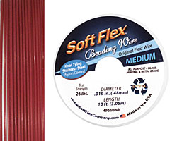 Soft Flex Spinel .019" (Medium) 49 Strand Wire 10ft.