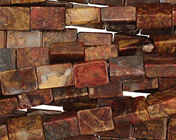 Pietersite Brick 9x6mm