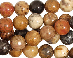Palm Jasper Round 8mm