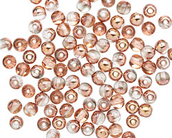 Czech Glass Apollo Gold Round 4mm