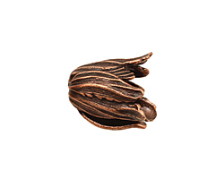Ezel Findings Antique Copper Tulip Bead Cap 18x16mm