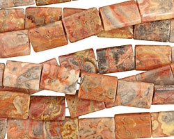 Crazy Lace Agate (red) Thin Pillow 18x13mm
