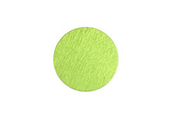 Lillypilly Lime Green Anodized Aluminum Disc 19mm, 24 gauge