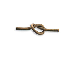 Vintaj Natural Brass Love Knot Toggle Bar 31x8mm