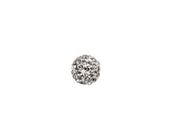 Crystal Pave Round 8mm (1.5mm hole)