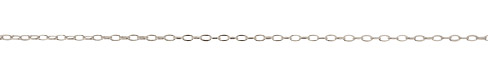 Silver (plated) Drawn Cable Chain
