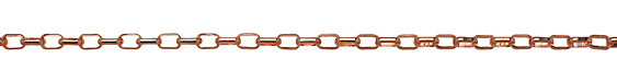 Copper (plated) Box Cable Chain