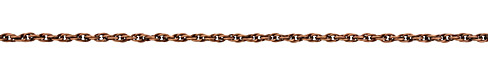 Antique Copper (plated) Rope Chain
