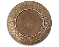 Vintaj Natural Brass Rosemal Bezel 41mm