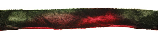 Wild Berry Hand Dyed Ribbon 1"