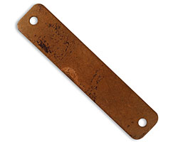 Vintaj Artisan Copper ID Bracelet Altered Blank 69x15mm
