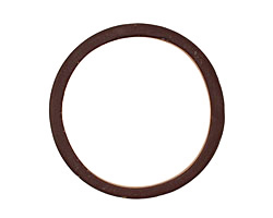 Trinket Foundry Root Beer Large Glass Bottle Ring 49-50mm