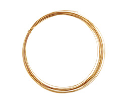 German Style Wire Non Tarnish Brass Half Round 22 gauge, 5 meters