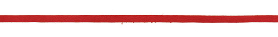 Red Deertan Leather Lace 5mm