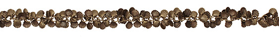 Antique Brass (plated) Sea Shell Chain