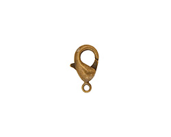 Antique Brass (plated) Lobster Clasp 7mm