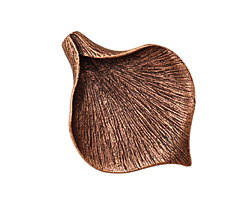 Ezel Findings Antique Copper (plated) Single Calla Lily Cone 26x32mm