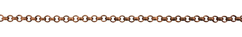 Antique Copper (plated) Rollo Chain
