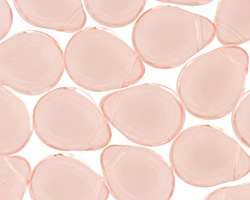 Czech Glass Rosaline Teardrop 12x16mm