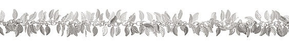 Silver (plated) Falling Leaves Chain