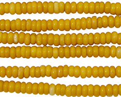 Yellow Jasper Rondelle 4mm