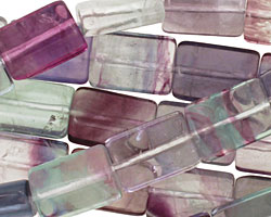 Rainbow Fluorite (A) Thin Pillow 14x10mm