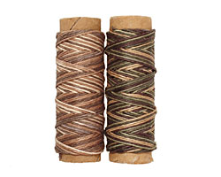 Camouflage/Earthy Hemp Twine 10 lb, 29 ft x 2 colors