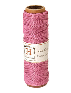 Light Pink Hemp Twine 10 lb, 205 ft