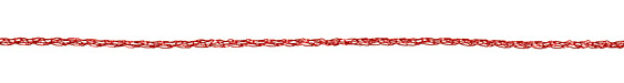 SilverSilk Non-Tarnish Red 3 Needle Round Knitted Wire 1.5mm