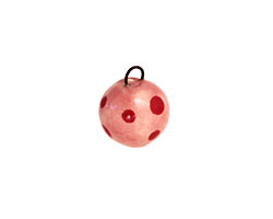 Jangles Ceramic Pink Ball Charm 12-15mm