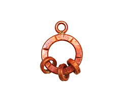 Patricia Healey Copper Small Loop w/ Rings 15x20mm