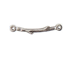 Nunn Design Antique Silver (plated) Mini Twig Connector 32x2mm