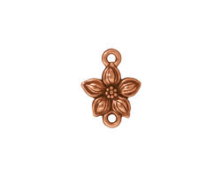 TierraCast Antique Copper (plated) Star Jasmine Link 12x16mm