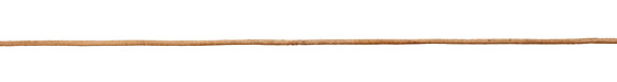 Natural Round Leather Cord 1.5mm