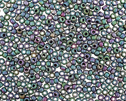 TOHO Matte Iris Teal Round 11/0 Seed Bead