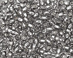 TOHO Gray (with Silver Lining) Round 6/0 Seed Bead