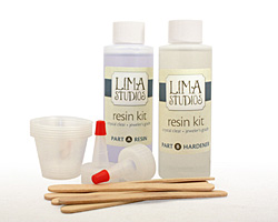 LimaStudios Crystal Clear Resin 8 oz. Kit