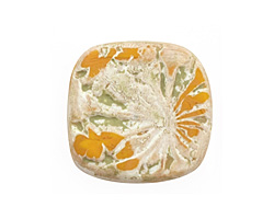 Humble Beads Polymer Clay Dandelion Wine 28-29mm