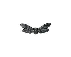 TierraCast Gunmetal Dragonfly Wings 7x20mm