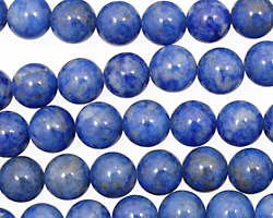 Denim Lapis Round 8mm