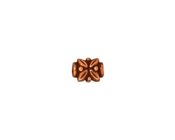 TierraCast Antique Copper (plated) Leaf Bead 8x6mm
