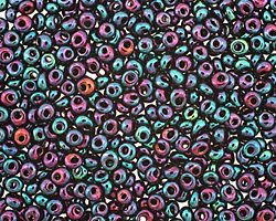 TOHO Higher Metallic Dragonfly Magatama 3mm Seed Bead
