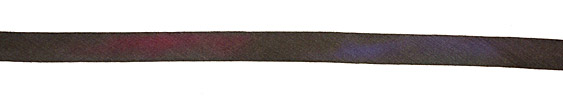 Raven Hand Dyed 100% Silk Ribbon 7/16"