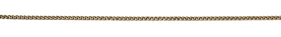 Antique Brass (plated) Braided Cable Chain