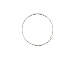 Sterling Silver Hoop Ear Wire 3/4"