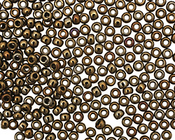 TOHO Metallic Iris Brown Round 8/0 Seed Bead