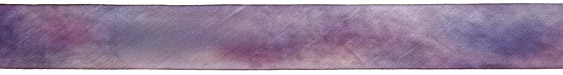Lobelia Hand Dyed 100% Silk Ribbon 1"