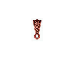 TierraCast Antique Copper (plated) Legend Bail 5x12mm