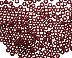TOHO Opaque Oxblood Round 8/0 Seed Bead